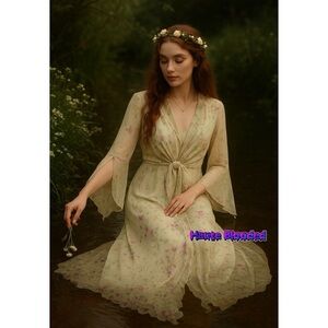 R&M Richards Outfit Vintage 90's Dress Fairycore Cottagecore Fairy y2k Ophelia